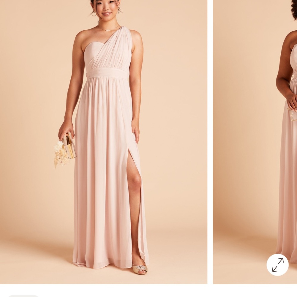 Birdy Grey Blush One-Shoulder Dress